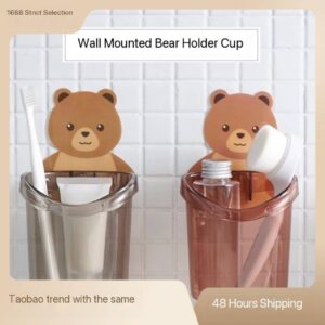 Very strong and sticky Teddy bear wall suction
