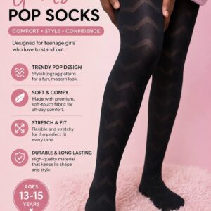 13-15yrs teenagers pop socks